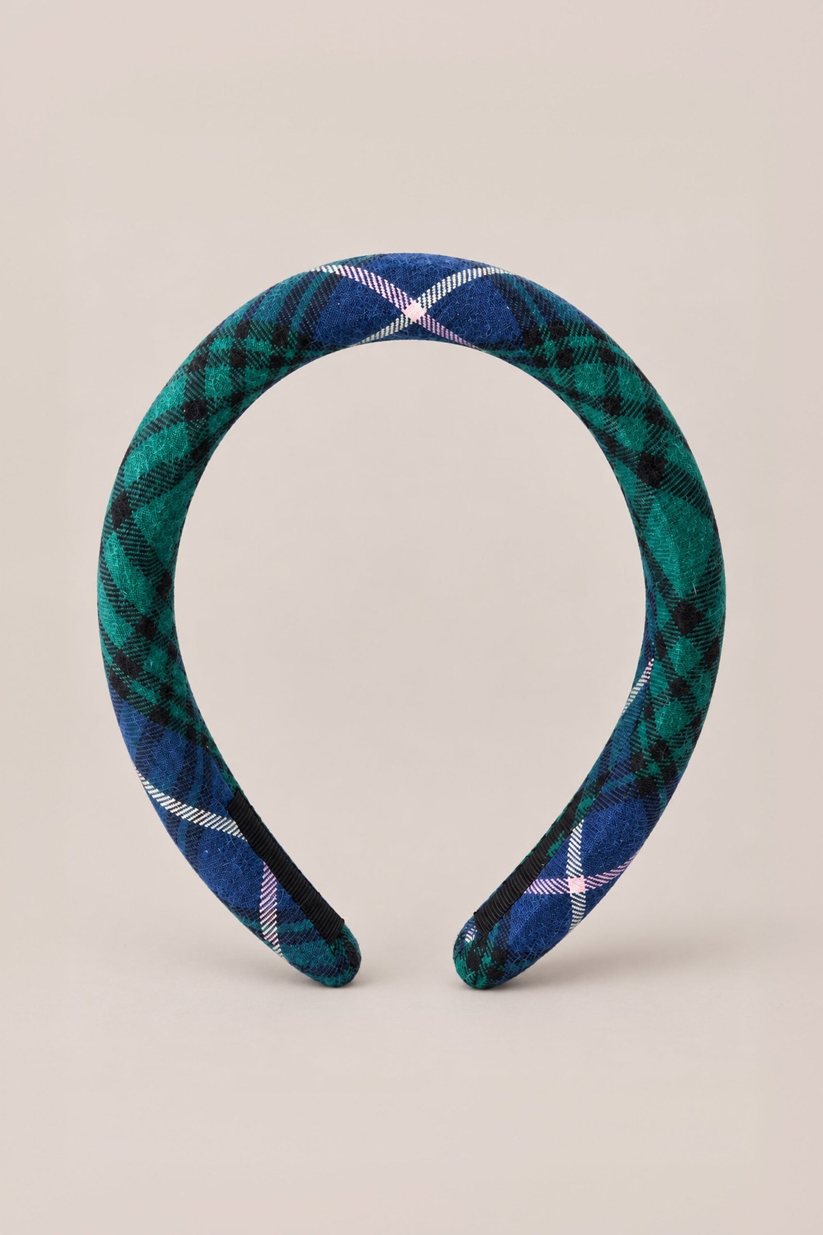 Hair Bows in Emerald Plaid