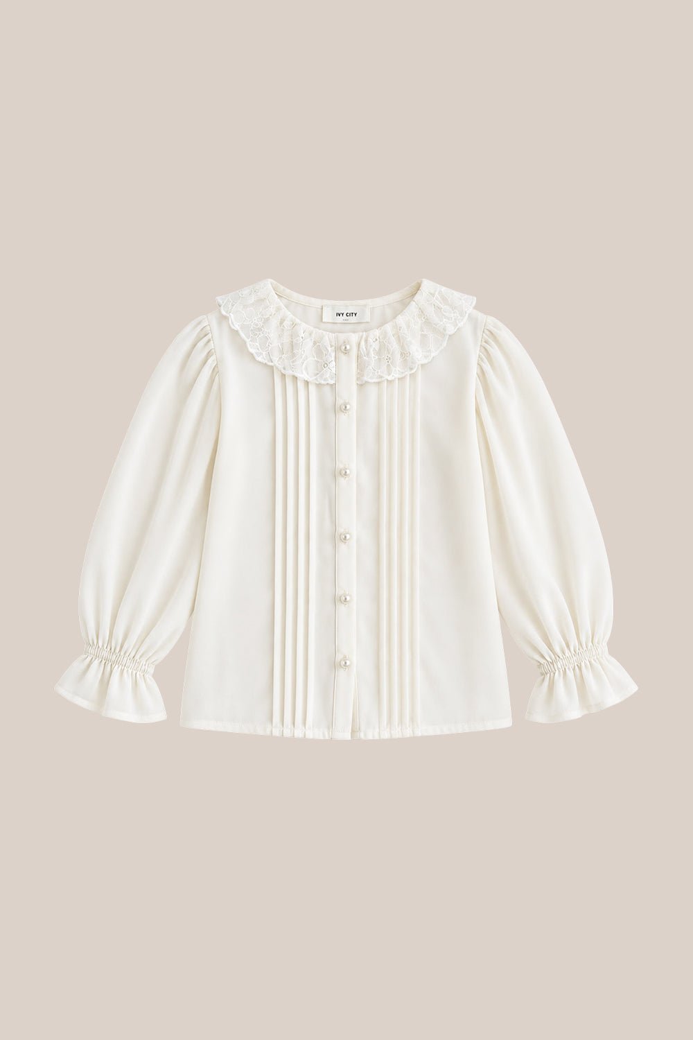 Mini Constance Blouse in Ivory