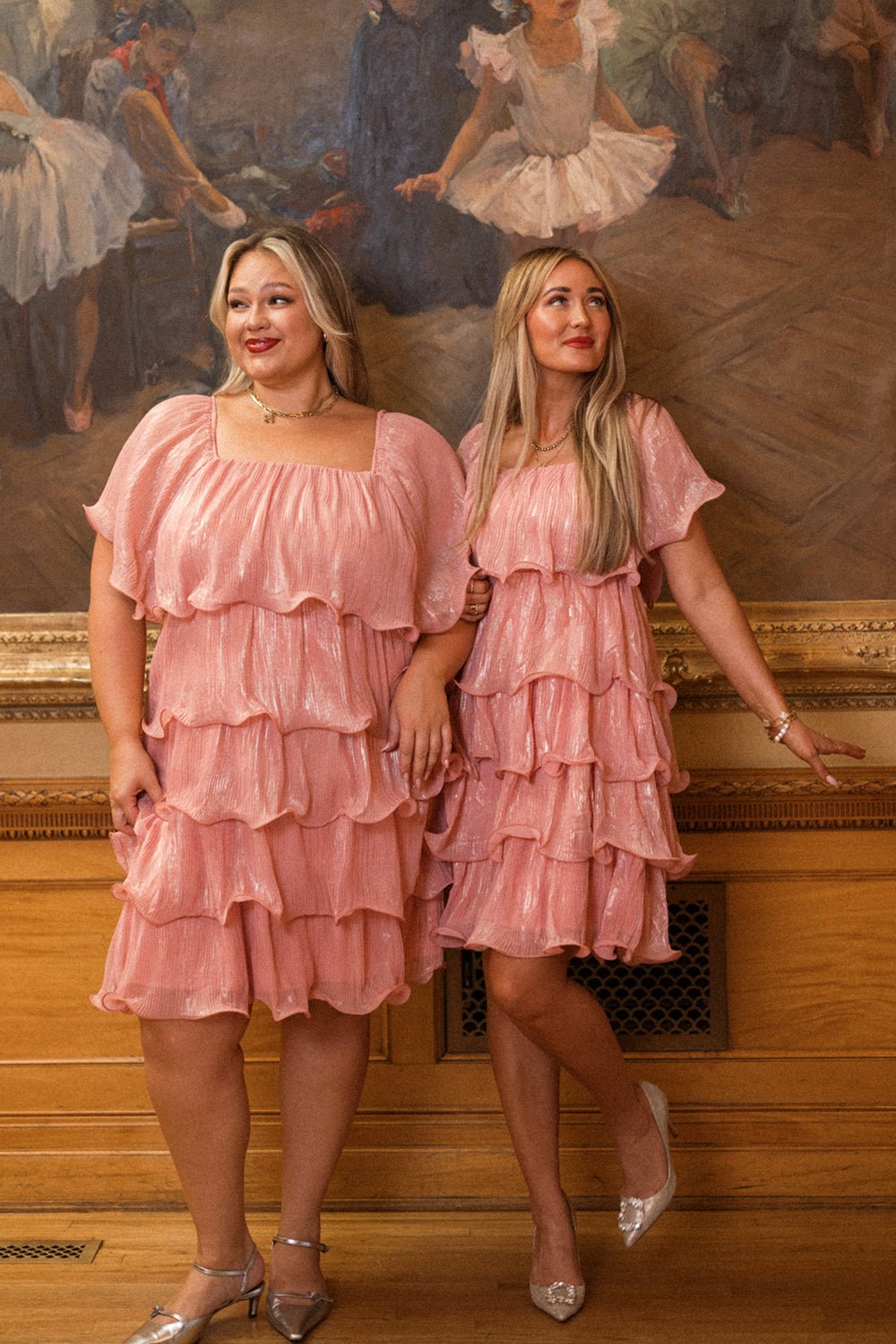 Ramona Dress in Gilded Rosé